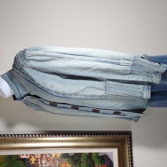 DG2 by Diane Gilman Embellished Denim Jacket - Picture 3 of 13